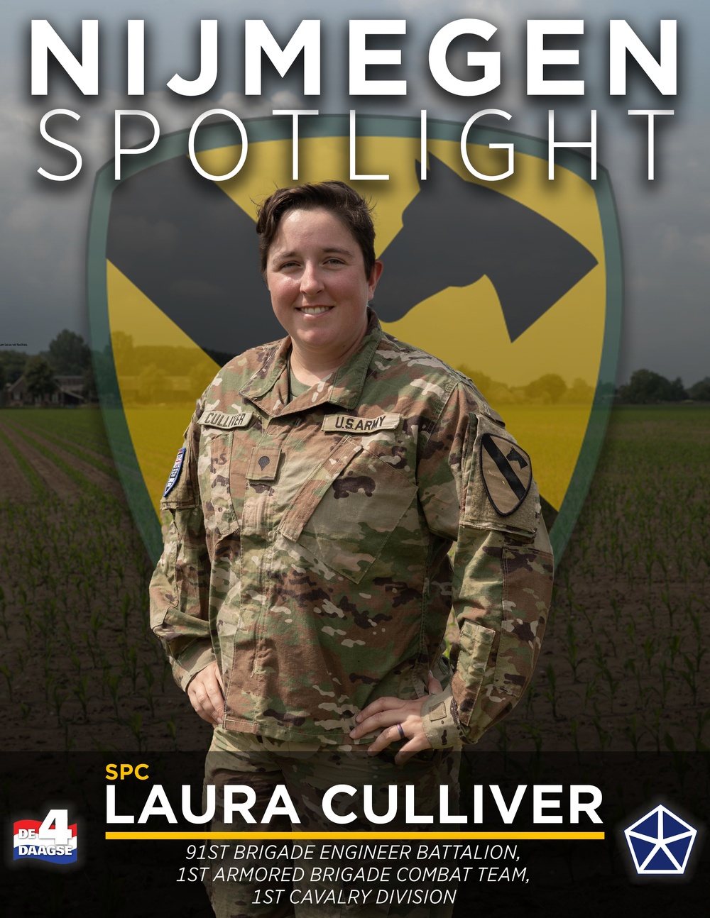 Nijmegen March Spotlight: Spc. Laura Culliver