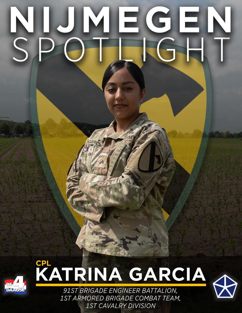 Nijmegen March Spotlight: Cpl. Katrina Garcia