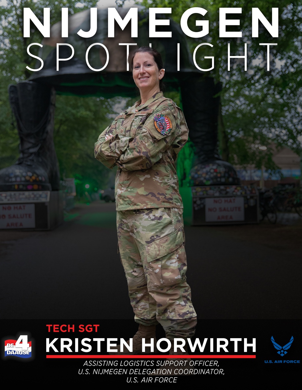 Nijmegen March Spotlight: Tech. Sgt. Kristen Horwirth