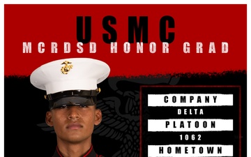 Delta Company Honor Graduate
