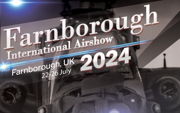 The 12th Combat Aviation Brigade at the Farnborough International Airshow