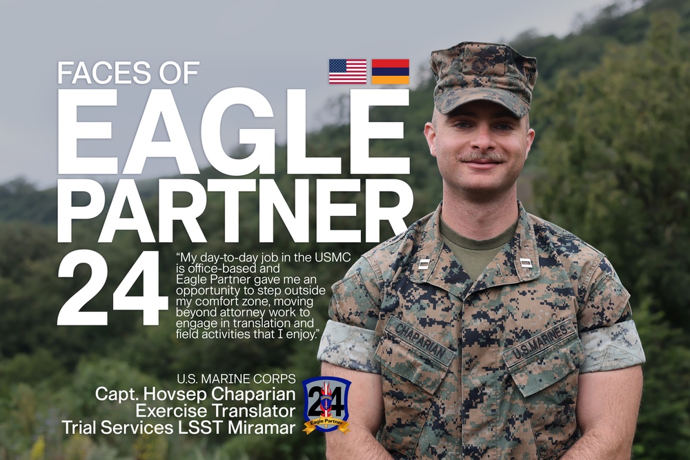 Faces of Eagle Partner 24: Capt. Hovsep Chaparian