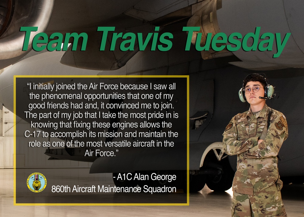 Team Travis Tuesday: Airman 1st Class George