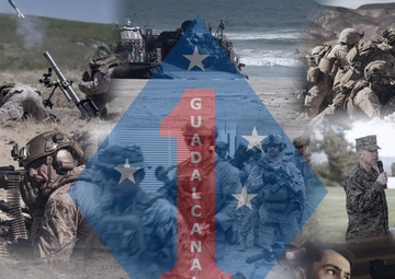 1st MARDIV program collage