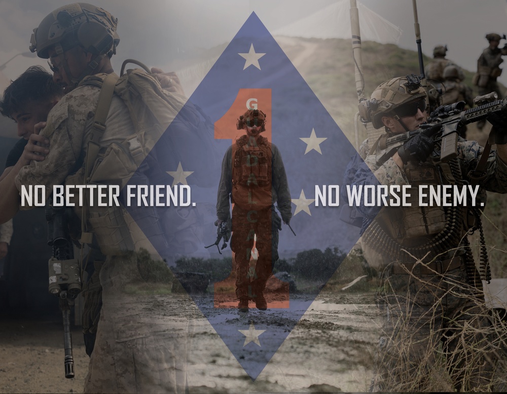 “No better friend, No worse enemy” graphic