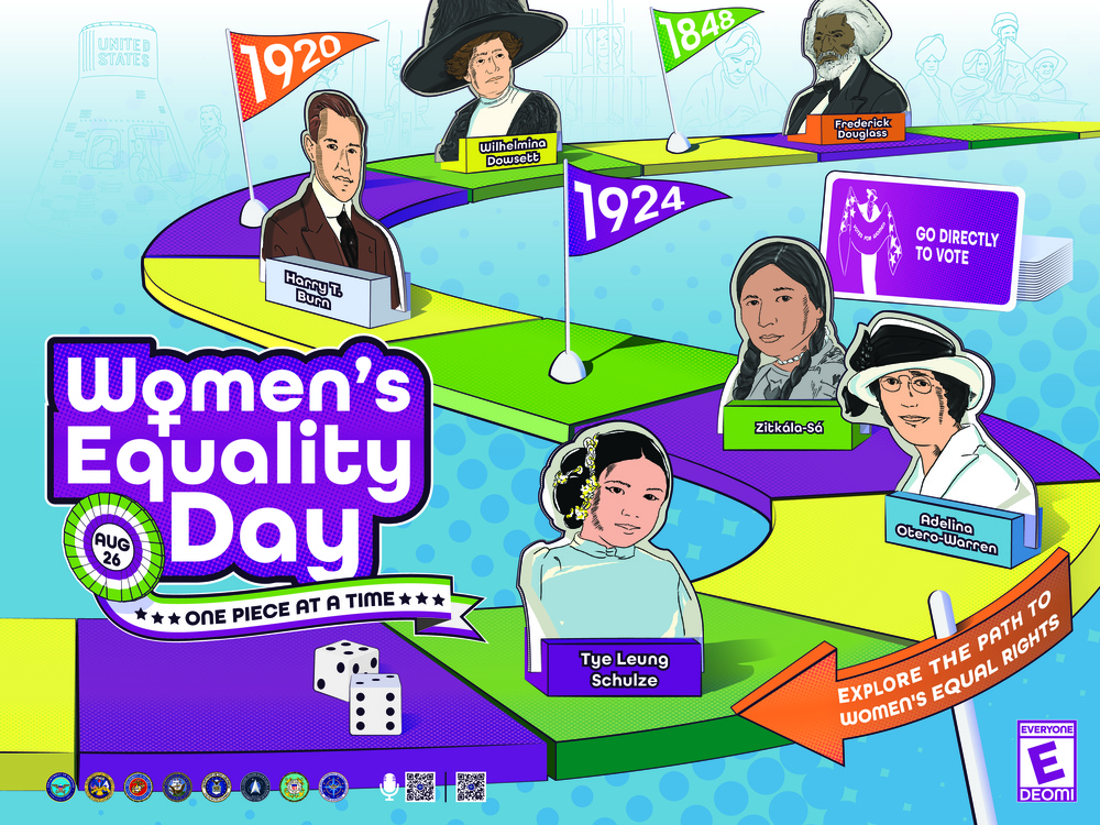 Women&amp;#39;s Equality Day Poster - 2025