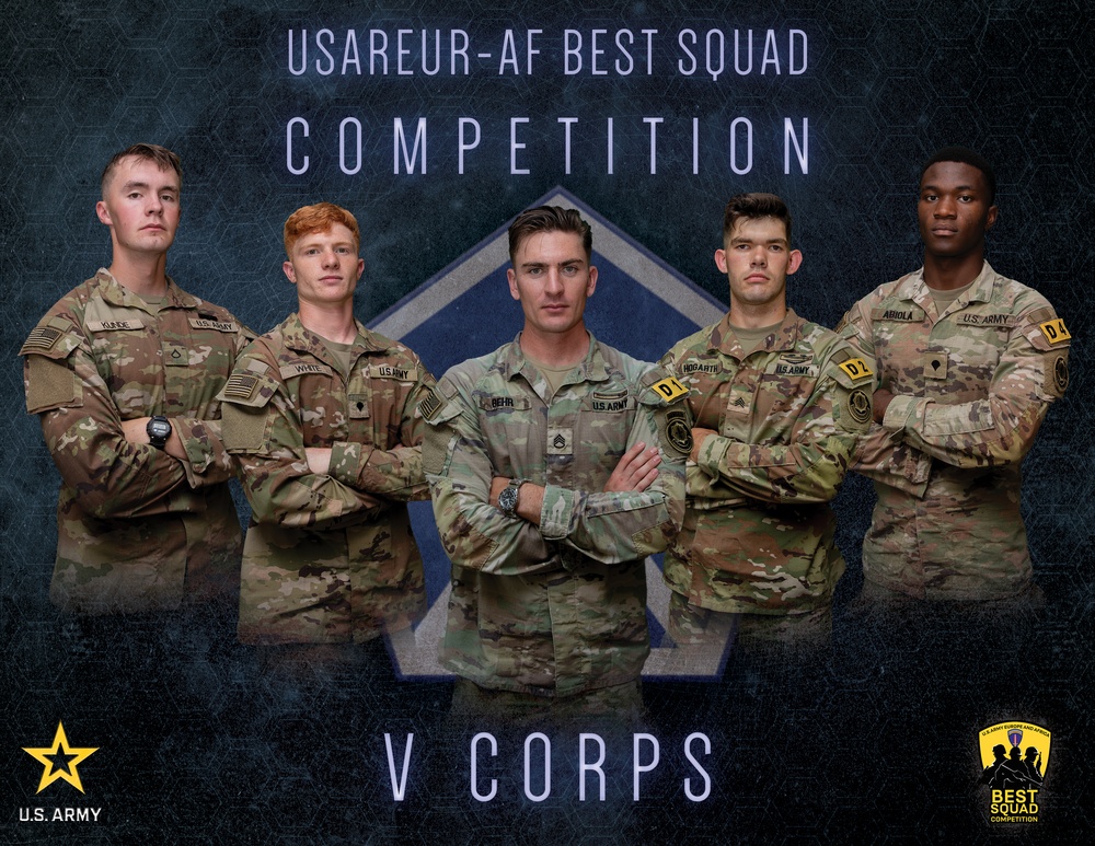 U.S. Army Europe and Africa Best Squad Competition: Squad Graphics