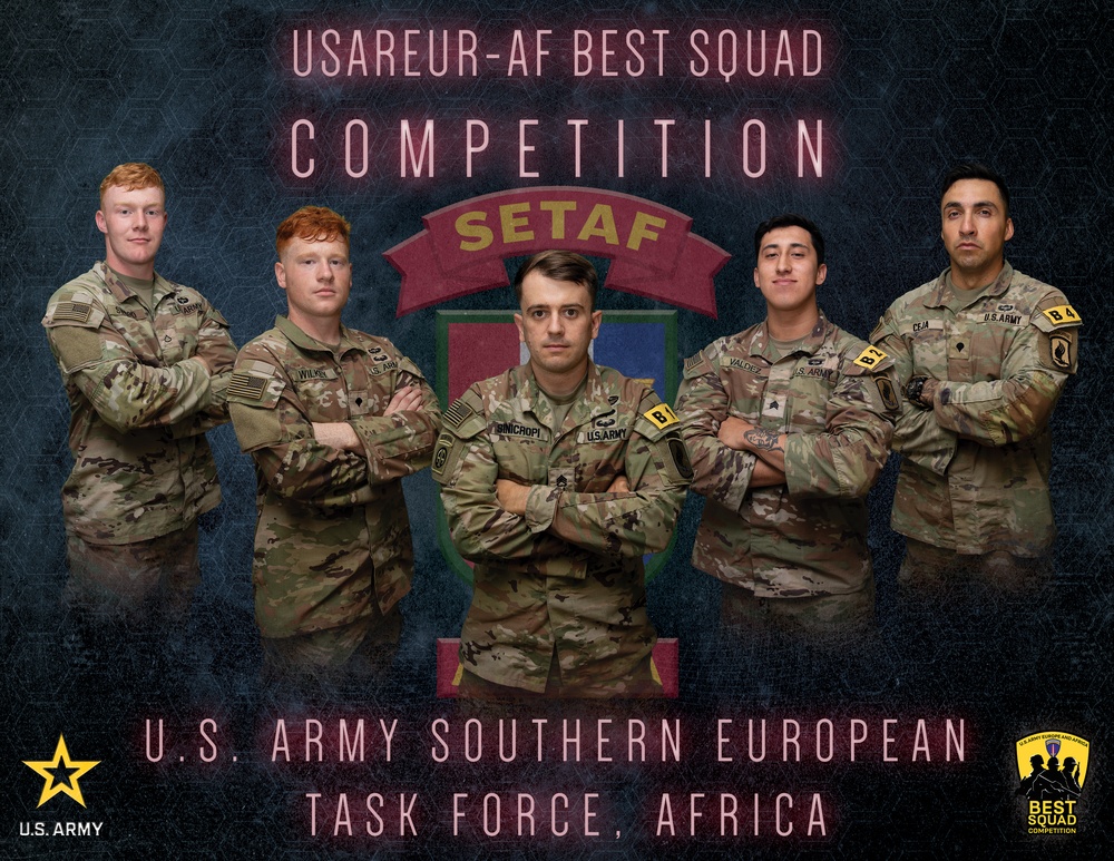 U.S. Army Europe and Africa Best Squad Competition: Squad Graphics