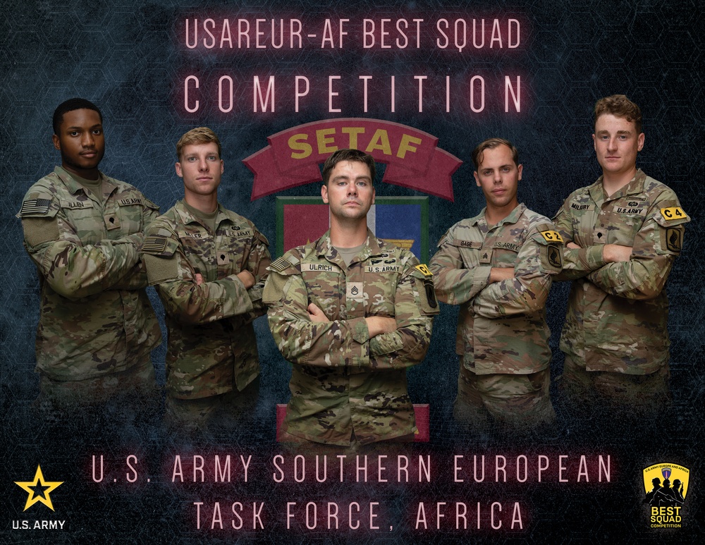 U.S. Army Europe and Africa Best Squad Competition: Squad Graphics