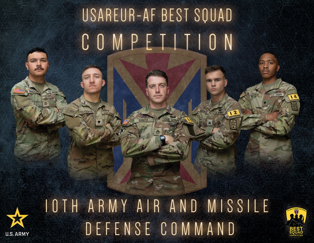 U.S. Army Europe and Africa Best Squad Competition: Squad Graphics