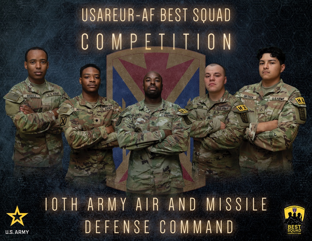 U.S. Army Europe and Africa Best Squad Competition: Squad Graphics