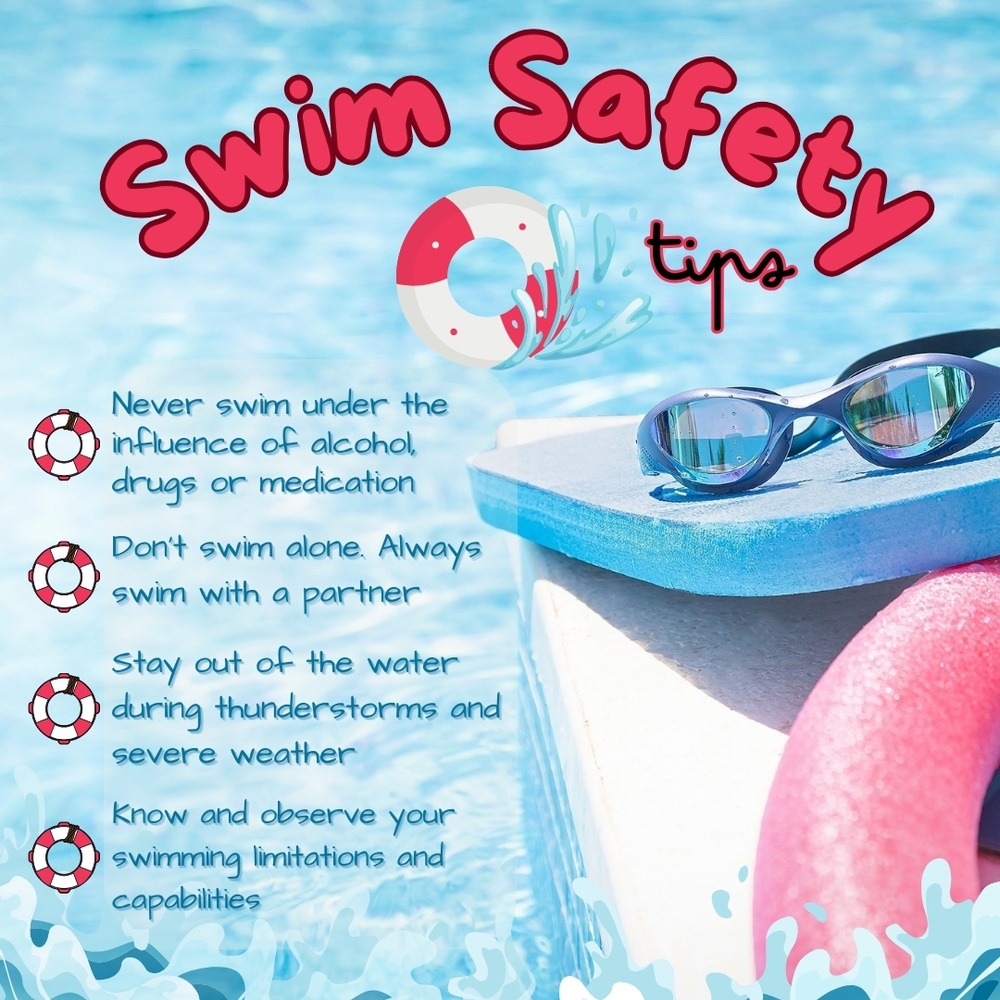 Swim safety tips