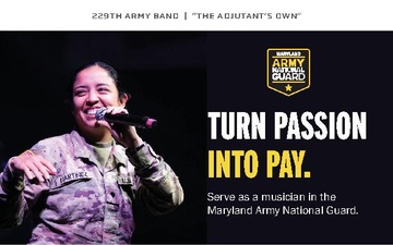 229th Army Band Recruiting Flyer