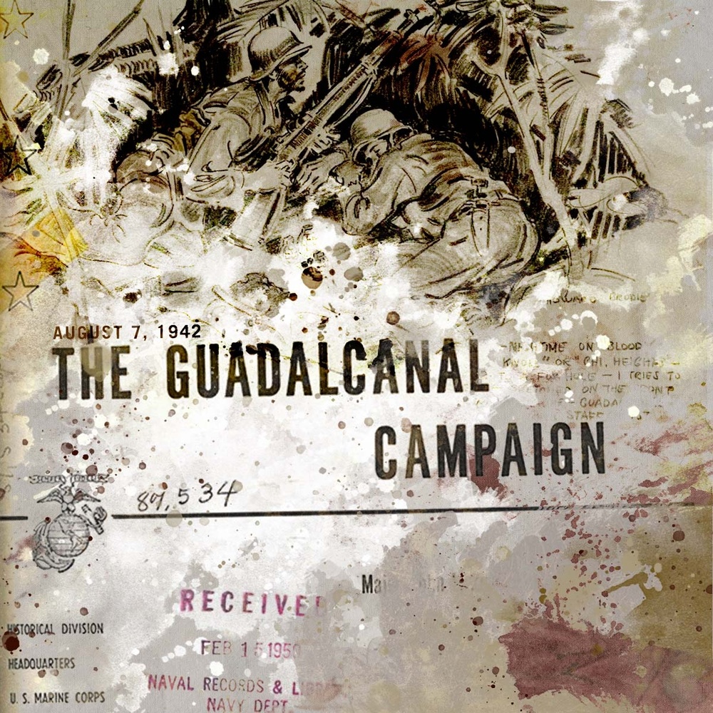 The Landing of Guadalcanal Anniversary Graphic