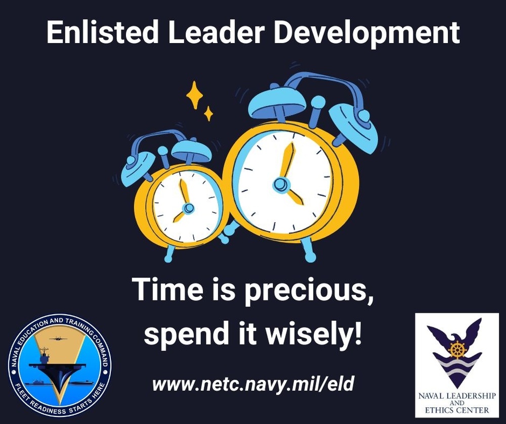 Enlisted Leader Development: Time is Precious, Spend it Wisely!