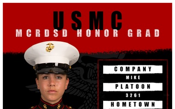 Mike Company Honor Graduate