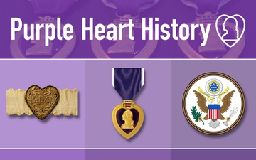 Purple Heart Day 2024 Graphic