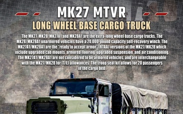 MK27 MTVR | Long Wheel Base Cargo Truck