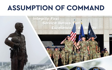 USAFA Assumption Of Command Graphic