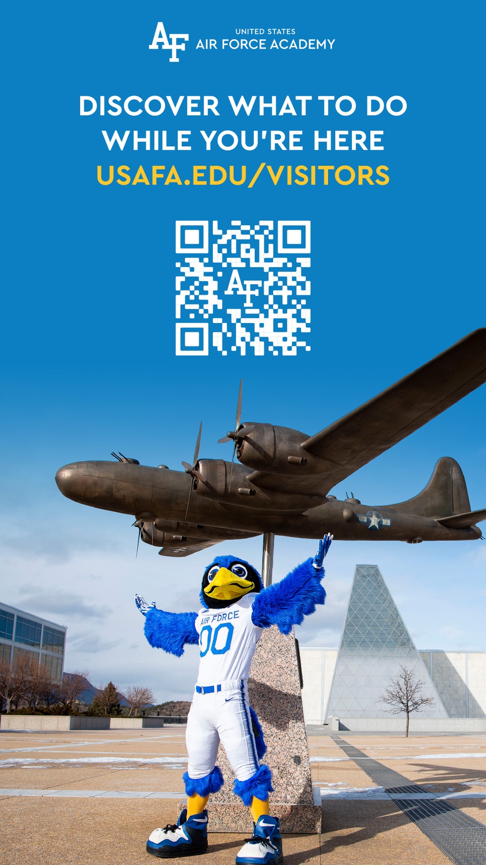 United States Air Force Academy Visitors Graphic