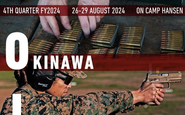 4th Quarter Okinawa Intermural Marksmanship Competition Advert 2024