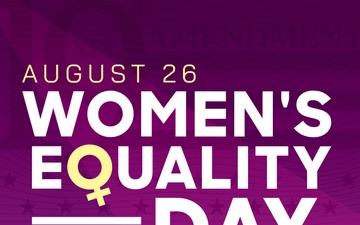 88th Air Base Wing: Women&amp;#39;s Equality Day graphic