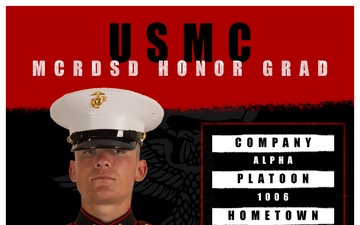 Alpha Company Honor Graduate