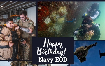 NETC Celebrates the Navy Explosive Ordnance Disposal Community&amp;#39;s Birthday