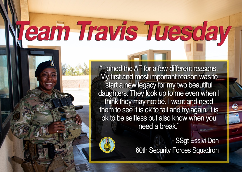 Team Travis Tuesday: Staff Sgt. Doh