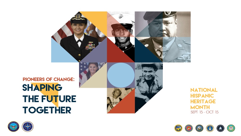 National Hispanic Heritage Month Screensaver: Pioneers of Change - Shaping the Future Together