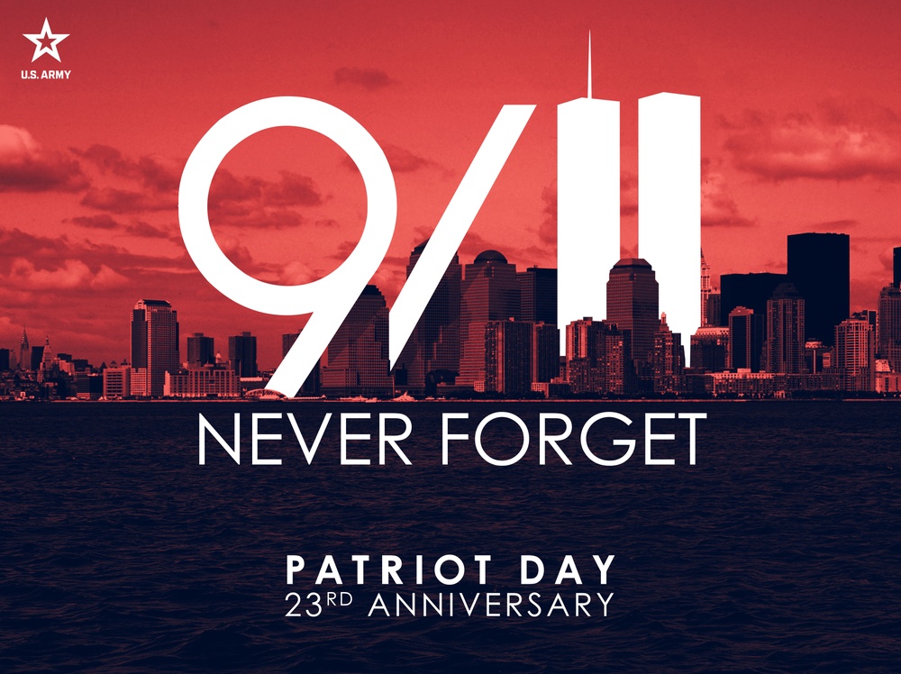 Patriot Day Graphic with U.S. Army Logo