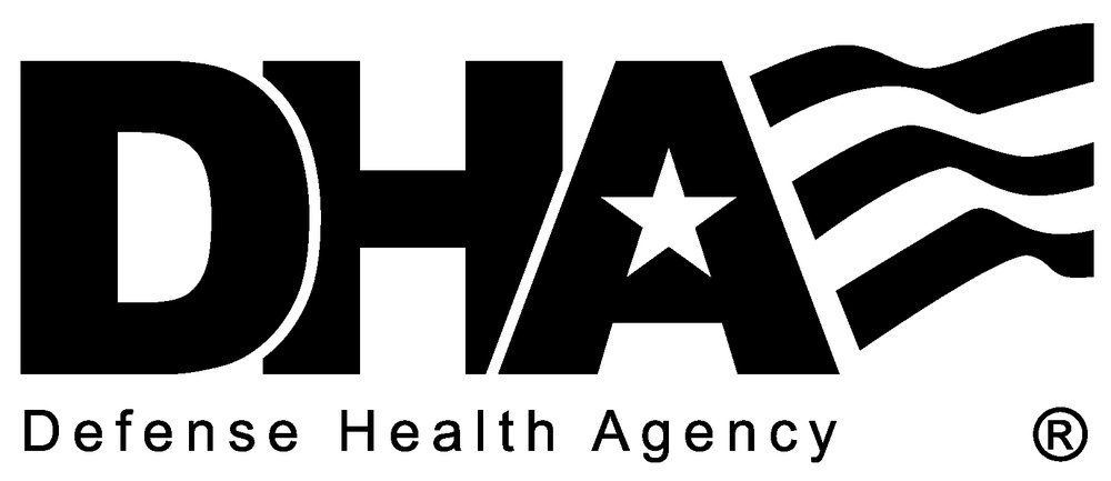 DHA logo black