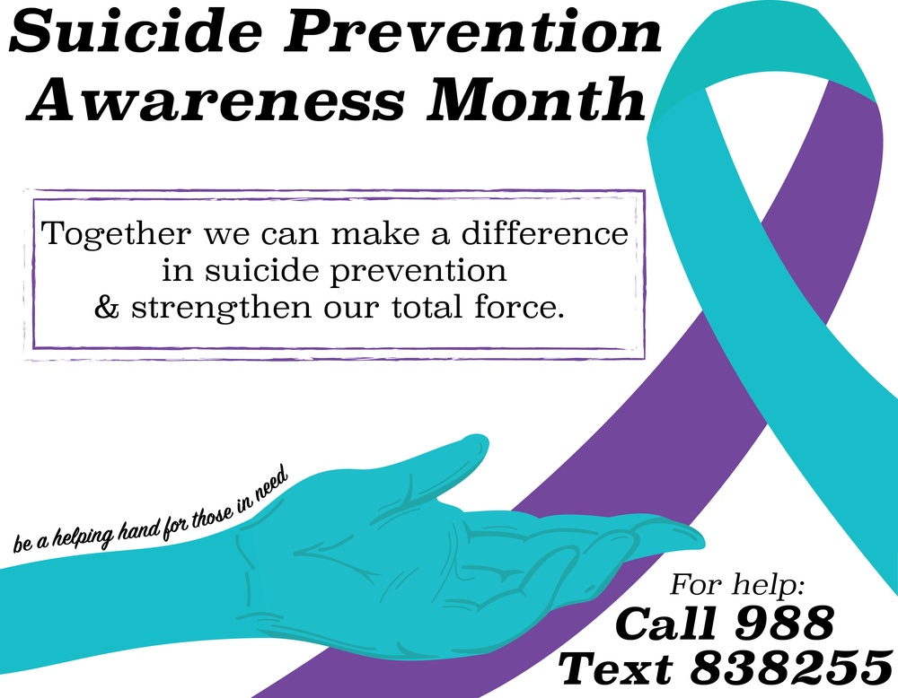 90 MW recognizes Suicide Prevention Awareness Month