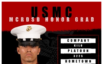 Kilo Company Honor Graduate