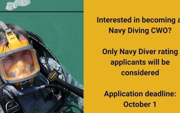 Navy Diving Chief Warrant Officer Program