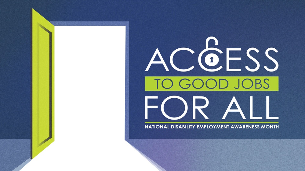 Screensaver Banner - National Disability Employment Awareness Month 2024