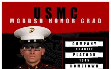 Charlie Company Honor Grad