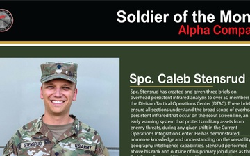 HHBN, 34ID Recognizes Soldier and NCO of the Month