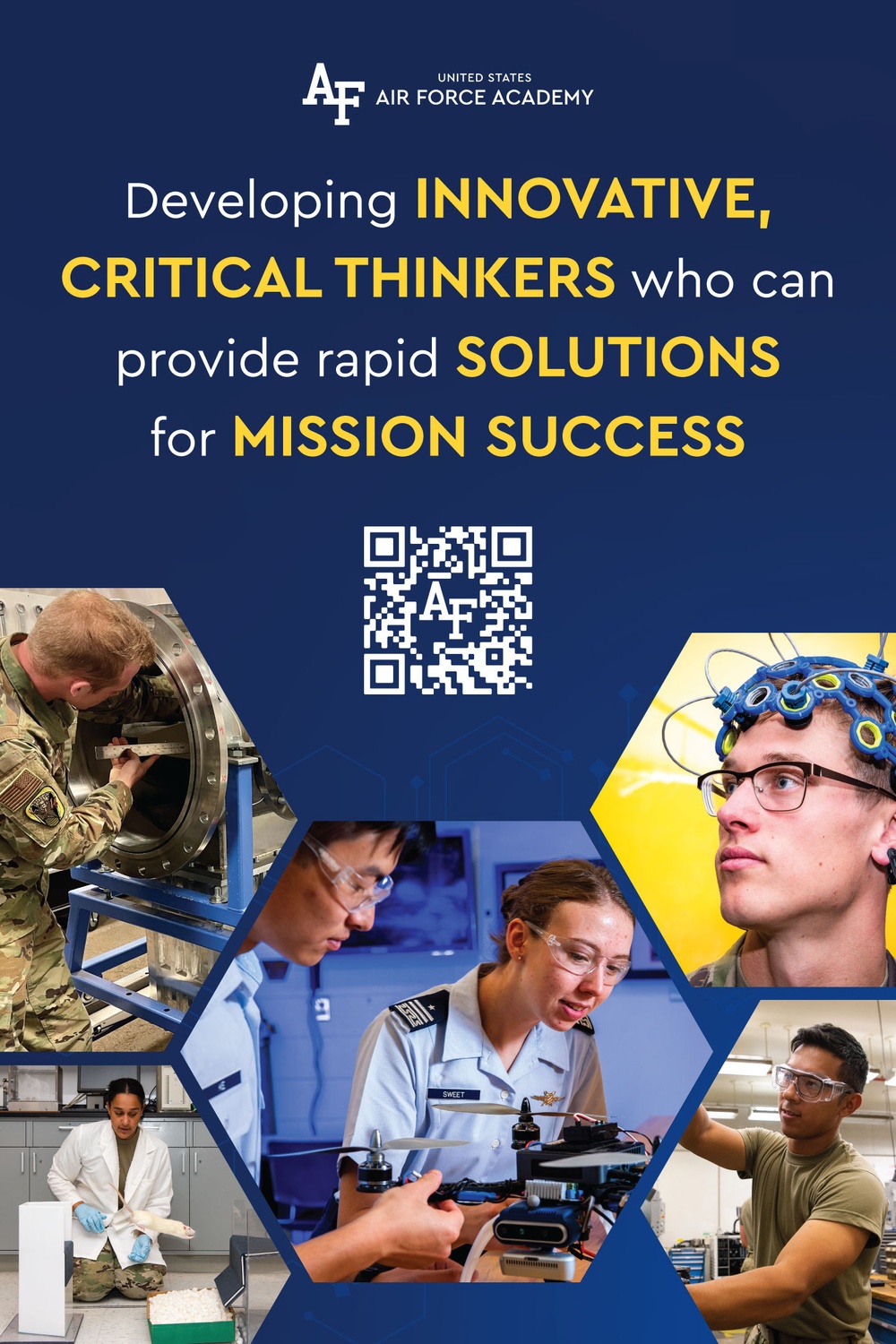 USAFA Developing Critical Thinkers Graphic