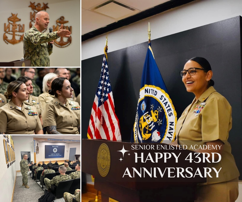 U.S. Navy Senior Enlisted Academy celebrates its 43rd anniversary