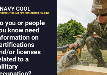 Navy COOL: Make the Most of Your Military Career