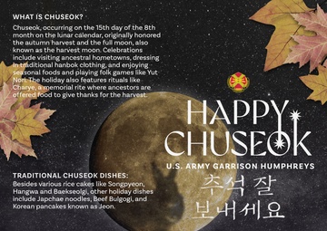 Happy Chuseok Infographic