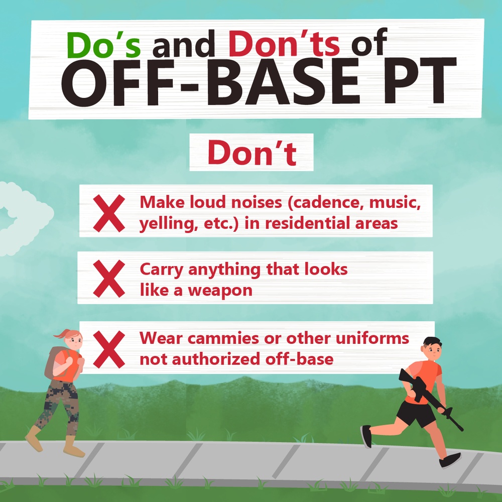 Do&amp;#39;s and Don&amp;#39;ts of Off-Base PT