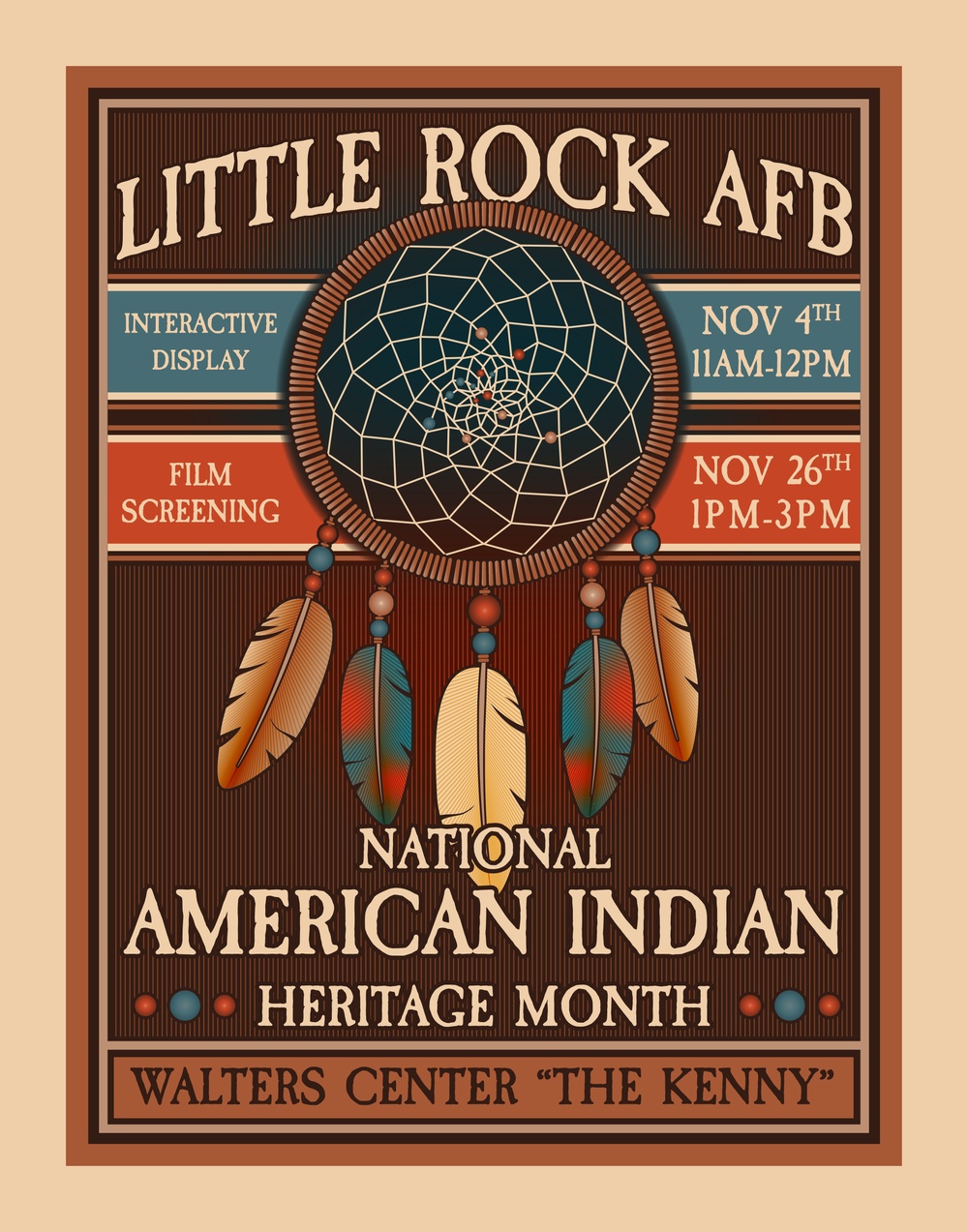 Little Rock AFB honors National American Indian Heritage Month