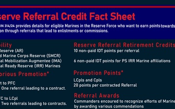 Reserve Referral Fact Sheet