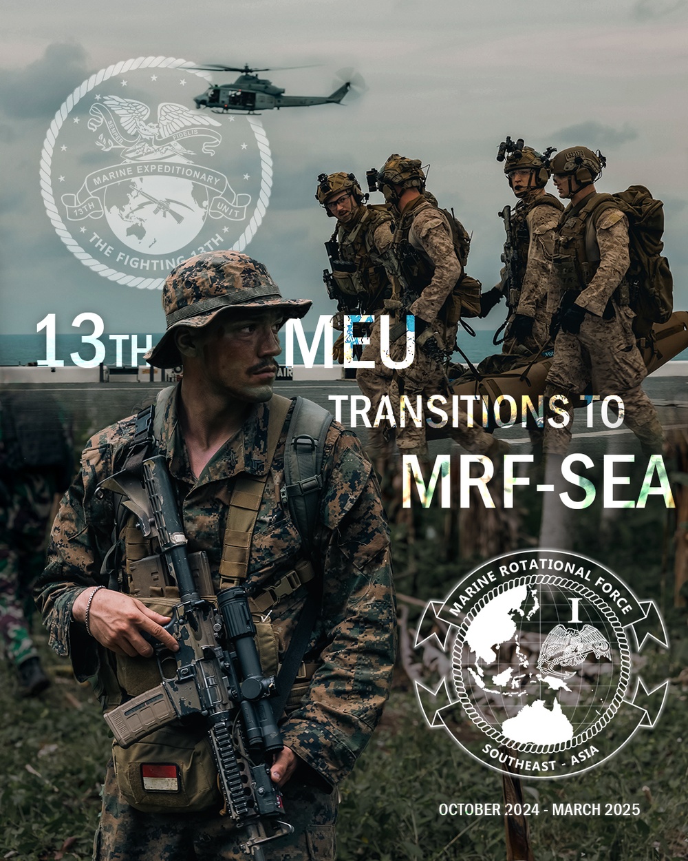 13th MEU transitions to MRF-SEA