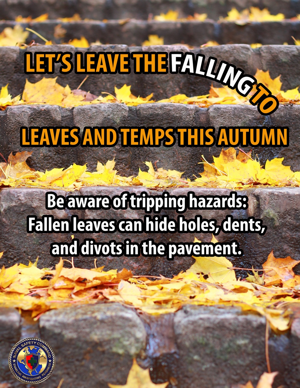 Let's Leave the Falling to Leaves and Temps