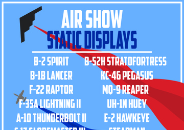 Wings Over Whiteman Static Displays