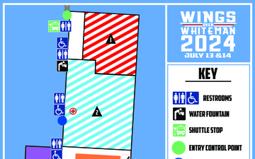 Wings over Whiteman Event Map