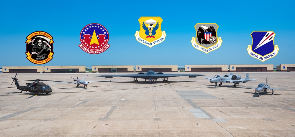 Whiteman Air Force Base Static Group Photo